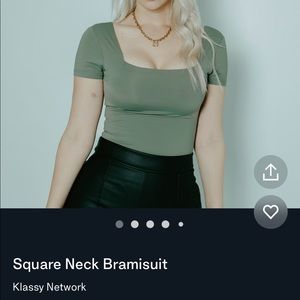 Square Neck Bramisuit